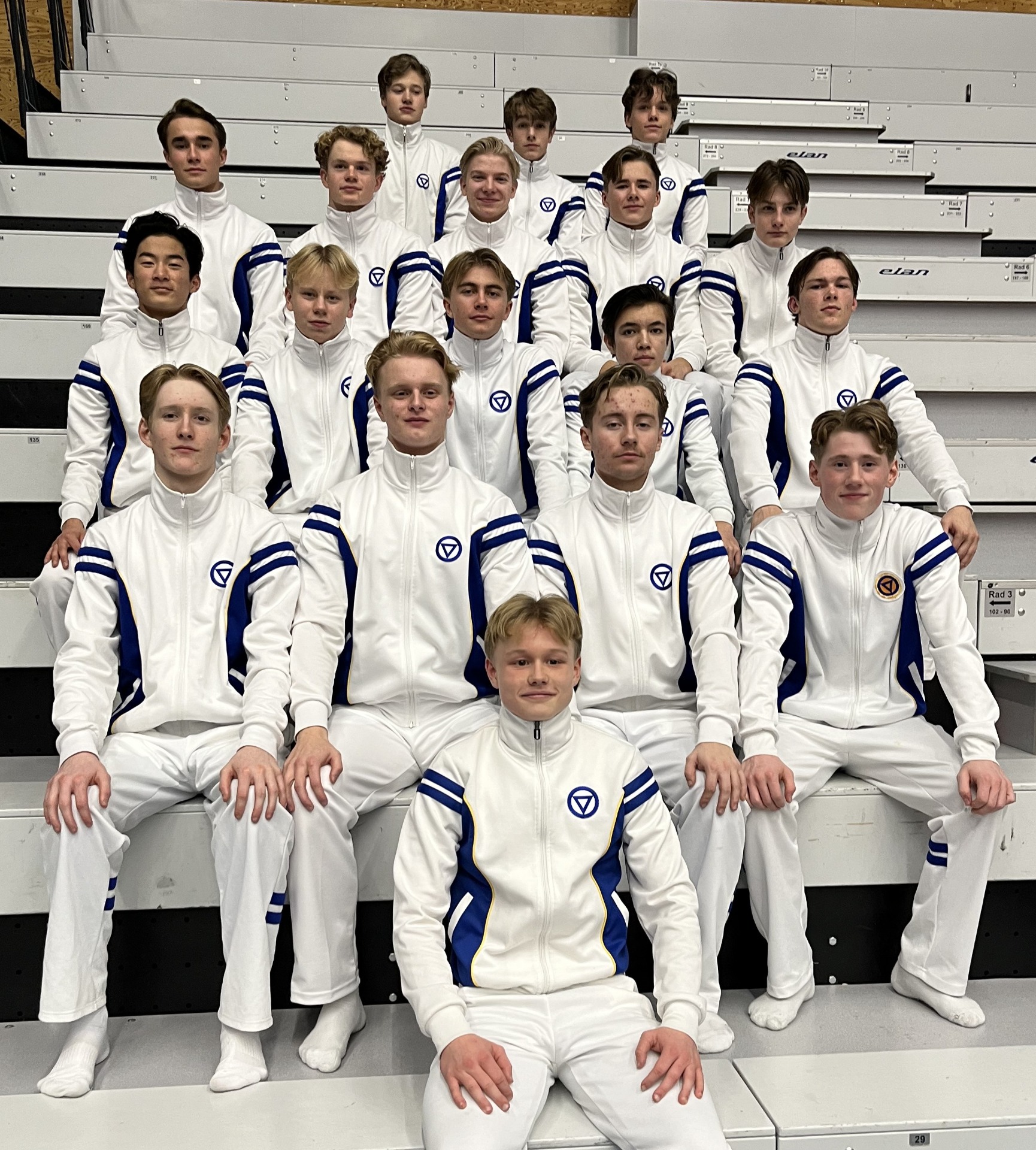 Här är det coola gänget som utgör KFUMs Juniortrupp som tävlade i helgen.